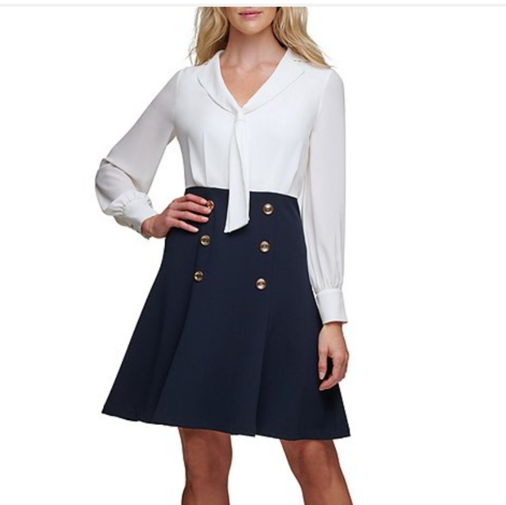 DKNY nautical sailor dress